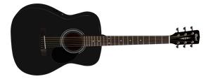 Cort AF510E BKS Standard Series Black Satin Semi Acoustic Guitar